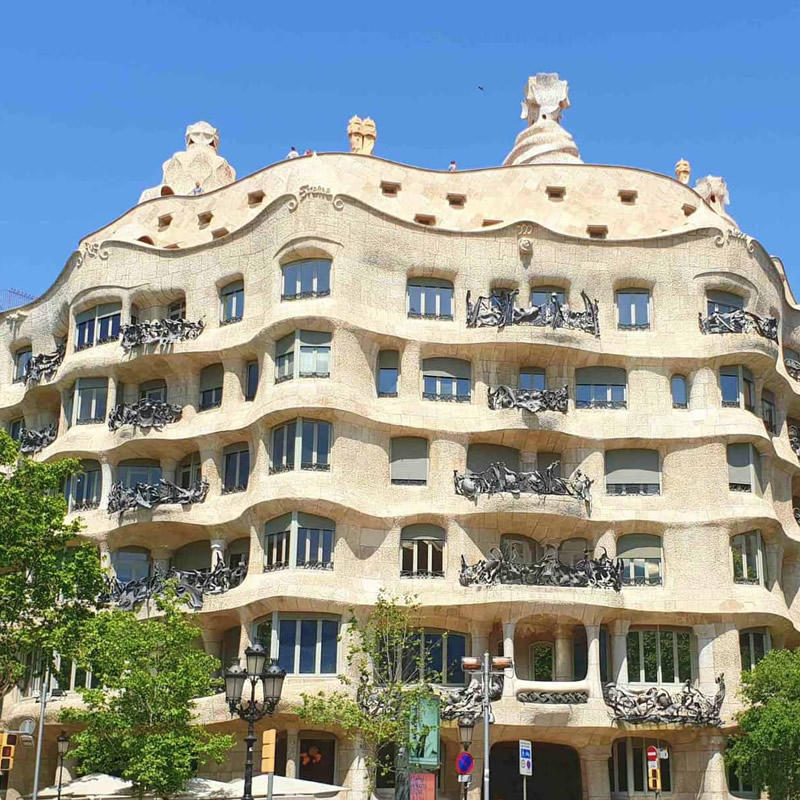 Foto della Pedrera a Barcellona